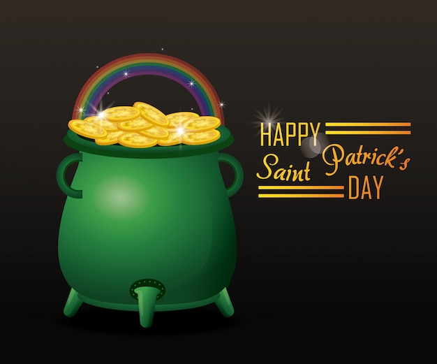 Vector saint patricks dagkaart