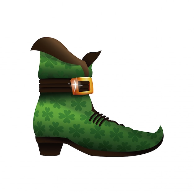 Saint patricks day boot green 