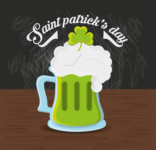 Saint patricks day design