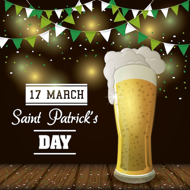 Saint patricks days card