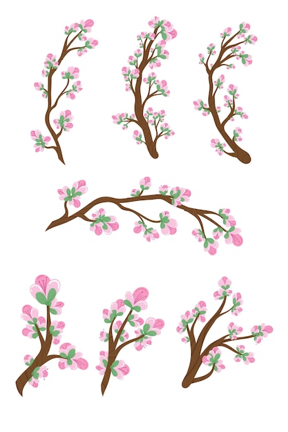 Vector sakura branch