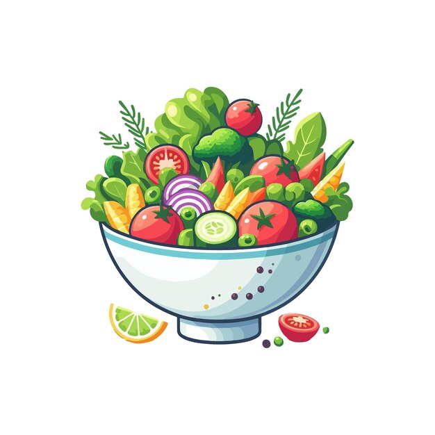 Salad ai generated image