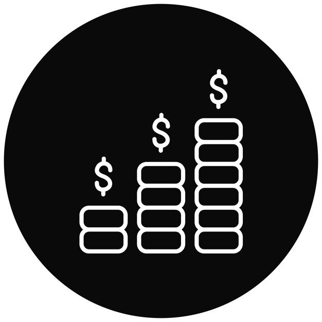 Vector salary icon vector image can be used for finance and money