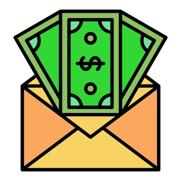 Vector salary icon