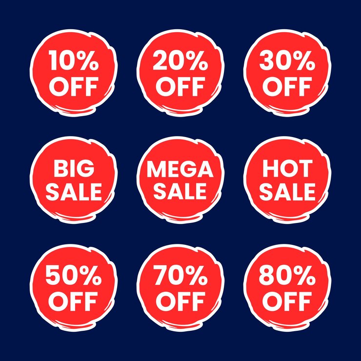 Sale Badges Collection