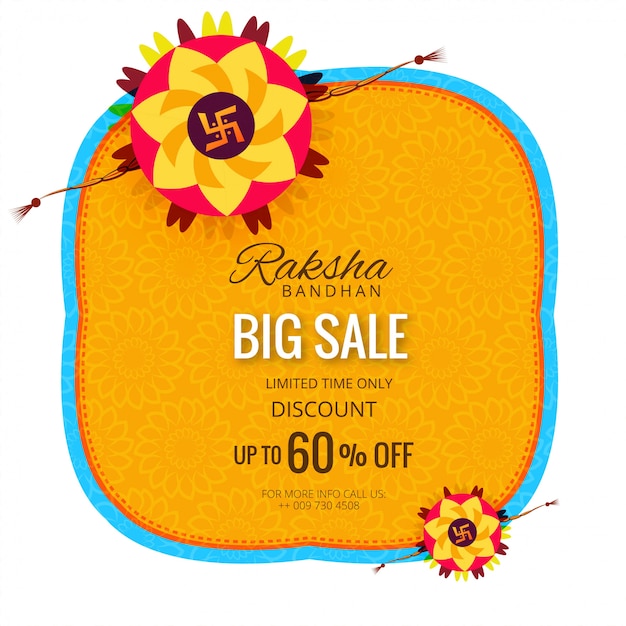 Sale banner or poster for indian festival