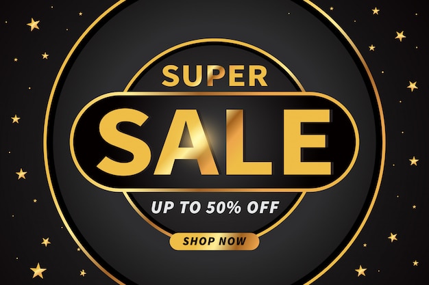 Sale banner template design