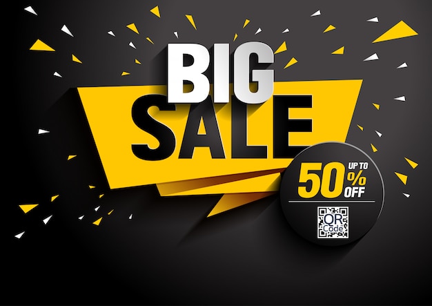 Sale banner template