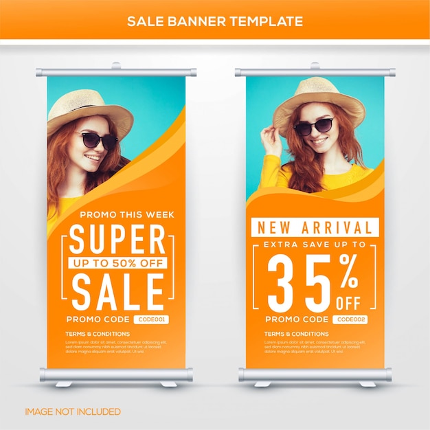 Sale banner template