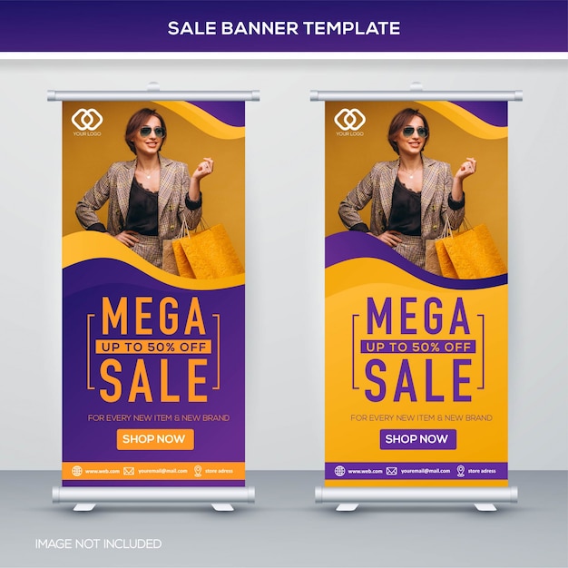 Sale banner template