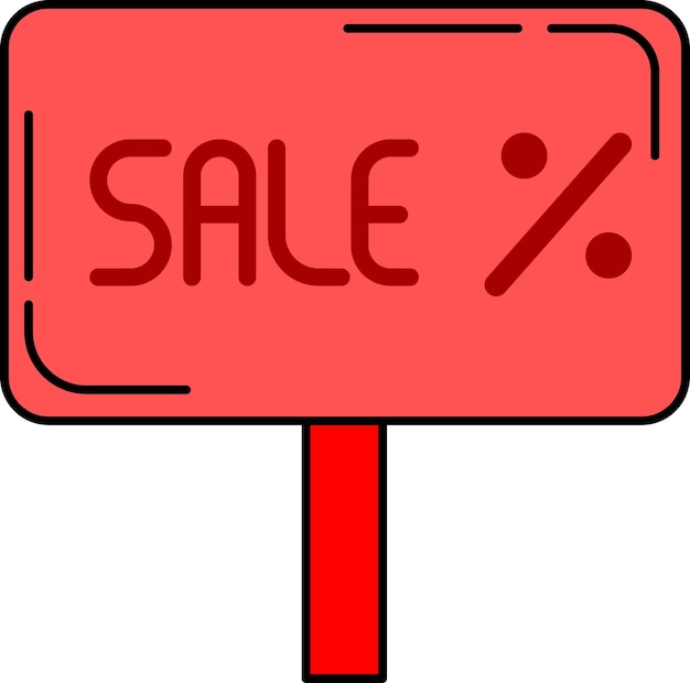 Vector sale banner