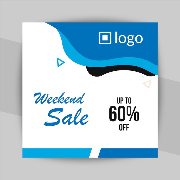 Sale Business corporate social media post or square banner template