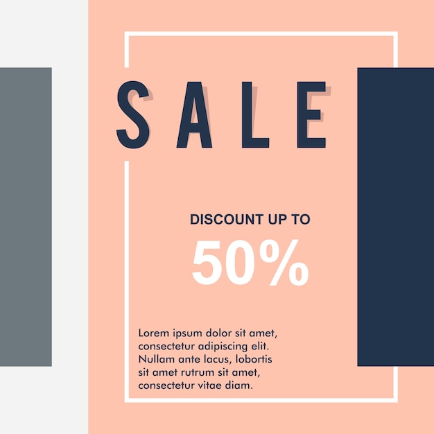 sale discount business template