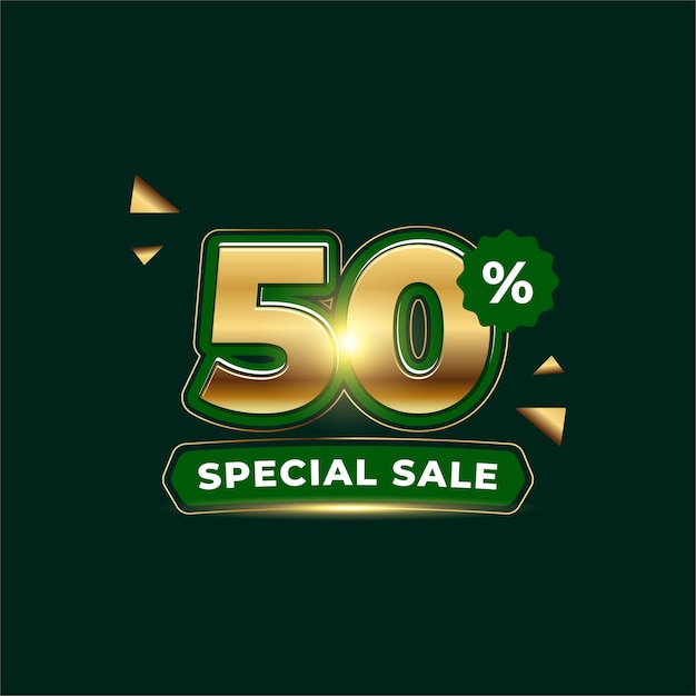 Vector sale discount design for advertisement design