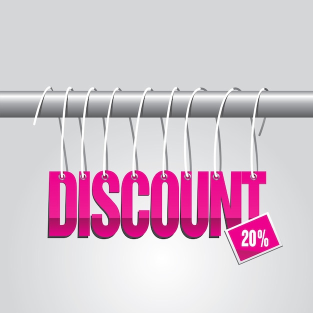 Sale and Discount Tags Sale concept formed of red tags great for shopping