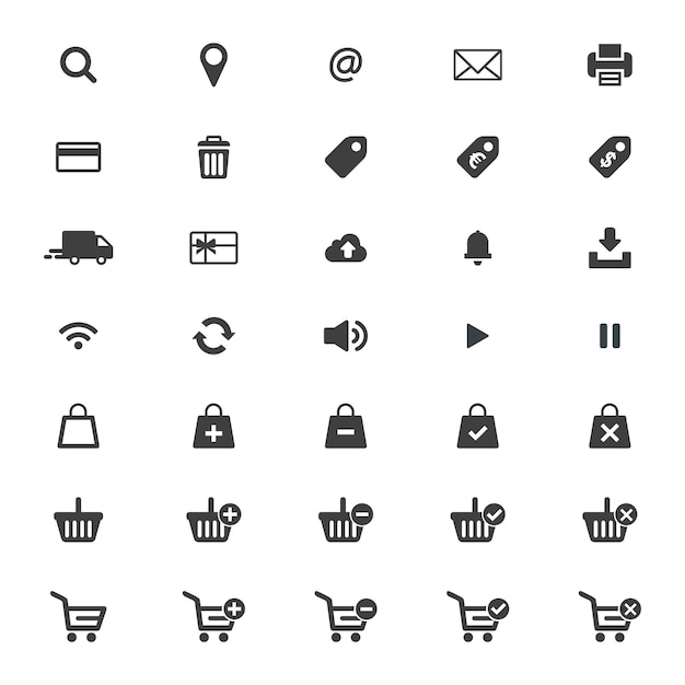 Vector sale icon pack