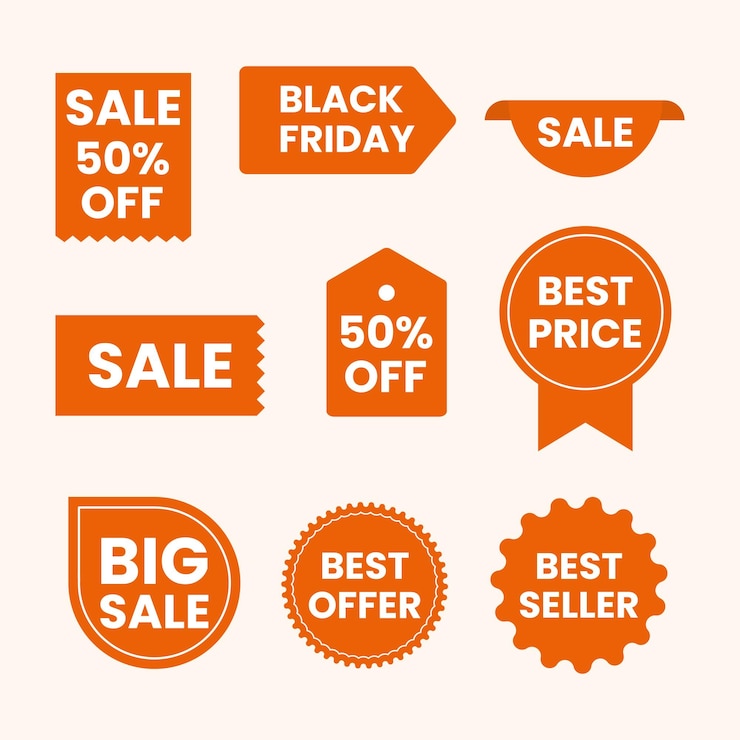 Sale Label Collection