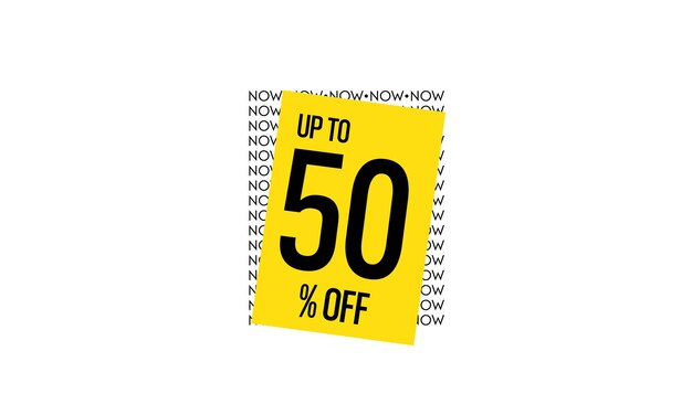 Sale label set with discount Free Vector