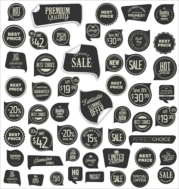 Sale Labels collection