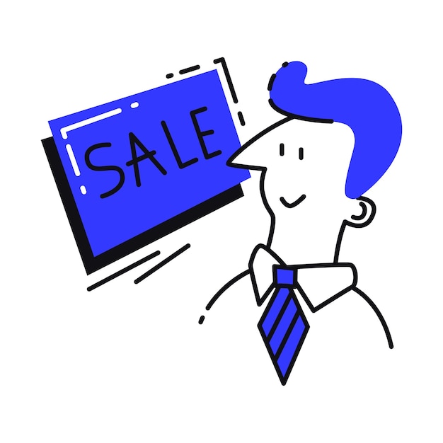 Vector sale manager