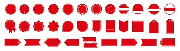 판매 및 새로운 레이블 컬렉션 세트 판매 스티커 가격 태그 스타버스트 품질 마크 선버스트 배지 레트로 스타 터 일러스트레이션