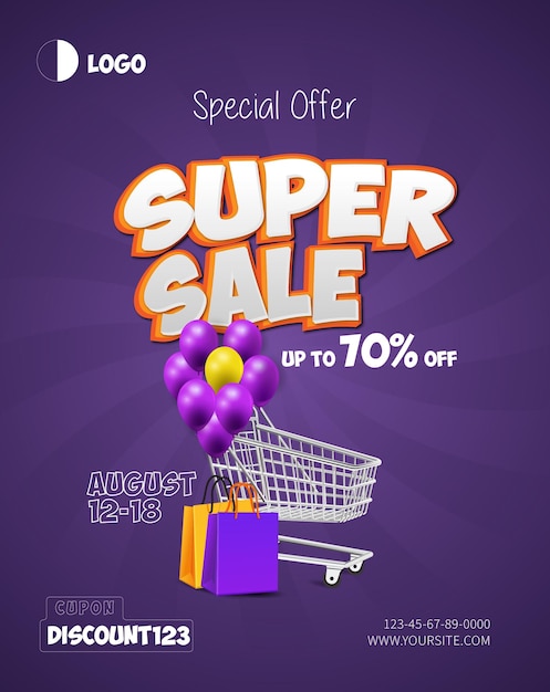 sale post vectors
