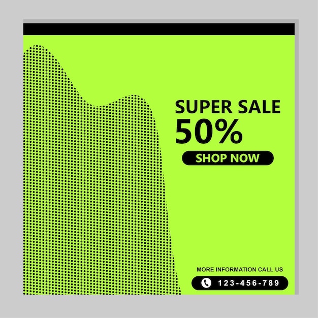 sale poster template