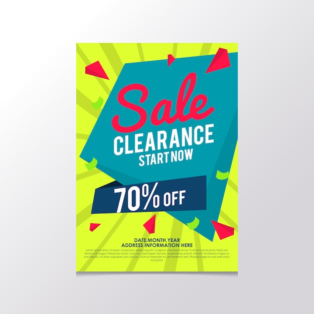 Sale Poster