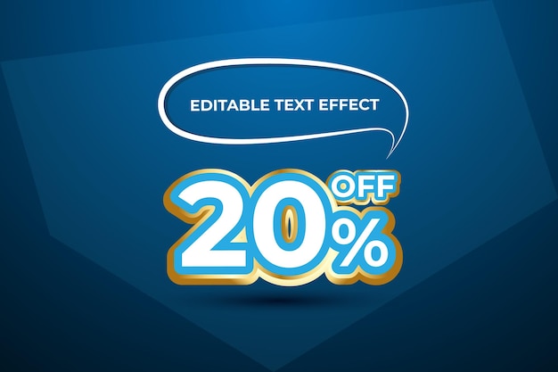 Рекламный шаблон цифрового плаката со скидкой 20 процентов