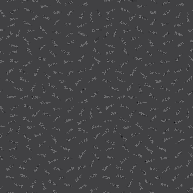 Sale seamless pattern bakcground