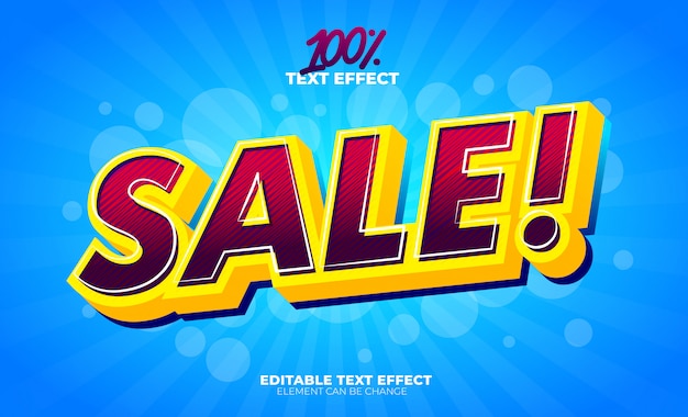 Sale Text Effect