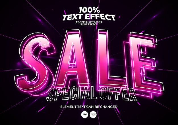 Sale Text Effect