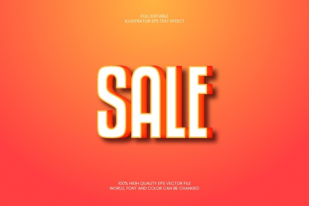 Sale Text Effect