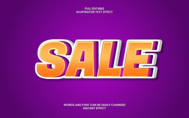 Sale Text Effect