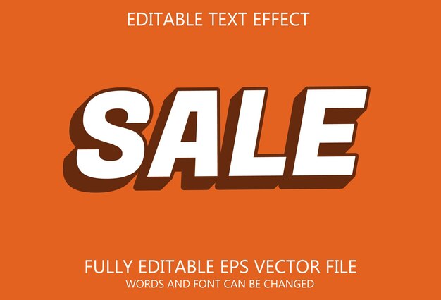 Sale text effect