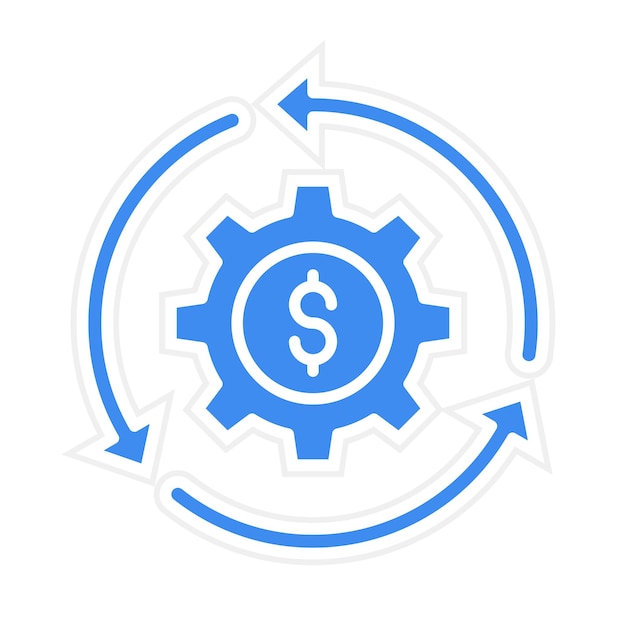 Sales Automation icoon vector afbeelding Kan worden gebruikt voor Marketing Technology