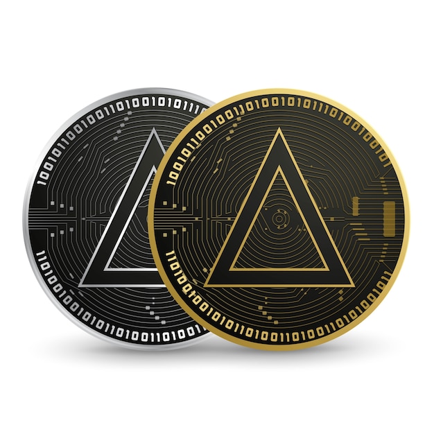 Vector salt digital currency vector