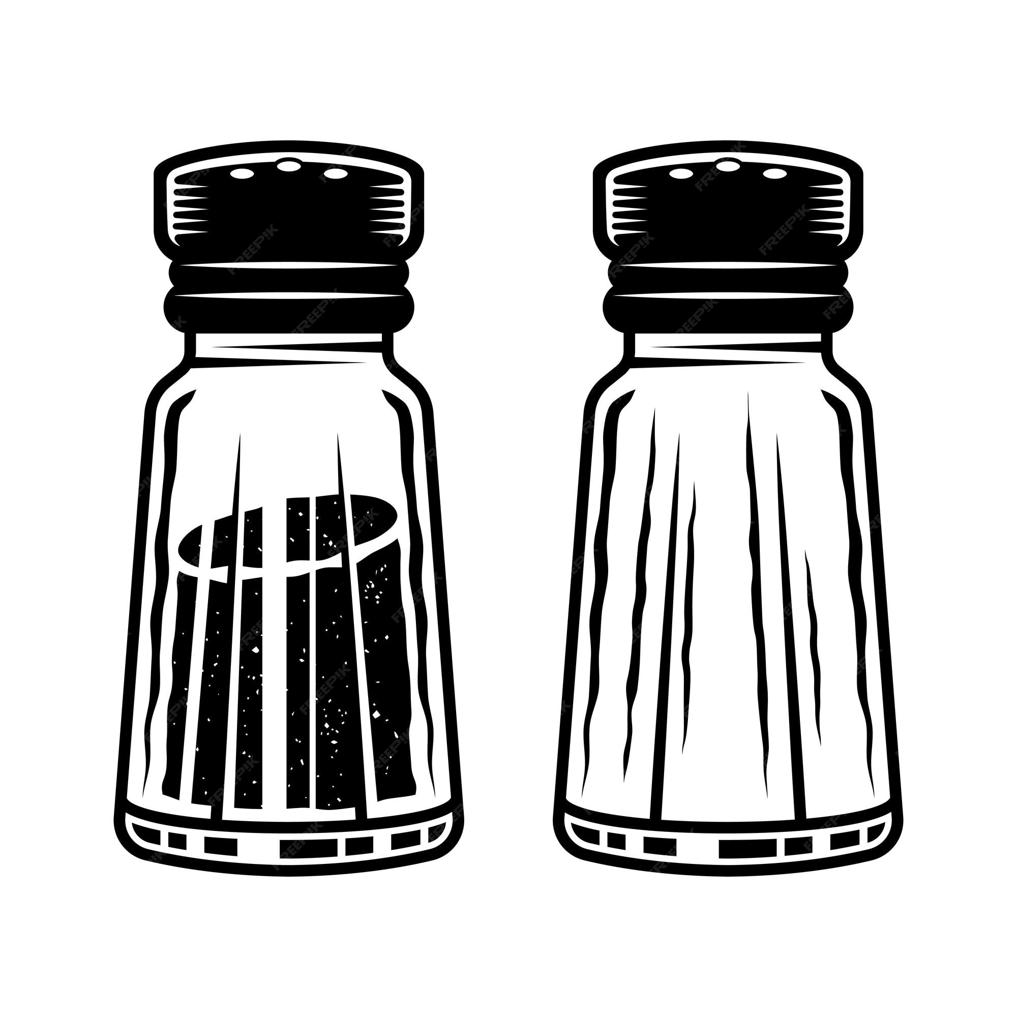 https://img.freepik.com/premium-vector/salt-shaker-two-styles-full-empty-vector-objects-design-elements-isolated-white-monochrome-detailed-illustration_258353-1122.jpg?w=2000