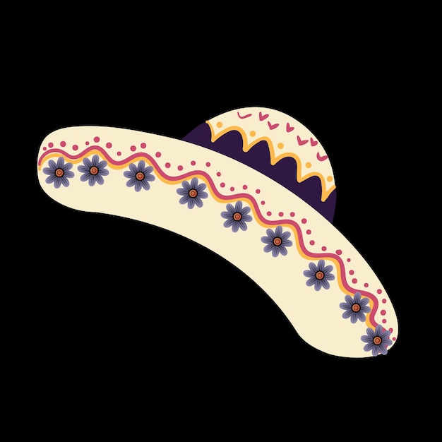 Vector sambrero vector illustration