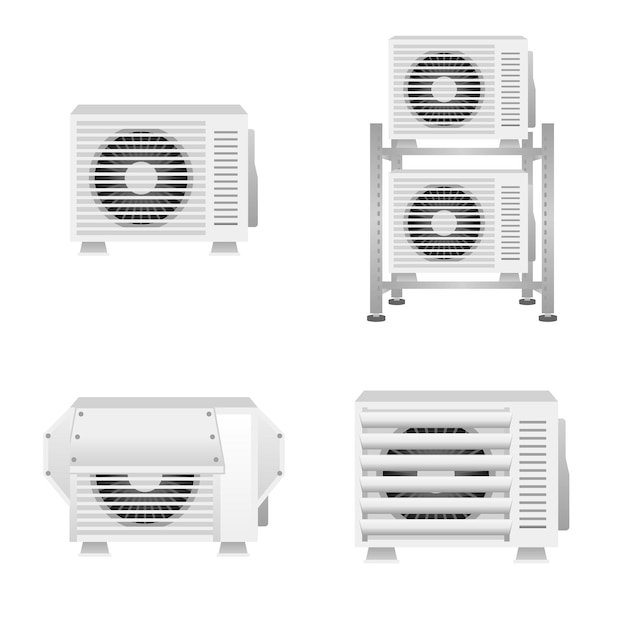 same home appliances set_ outdoor unit outdoor unit rack