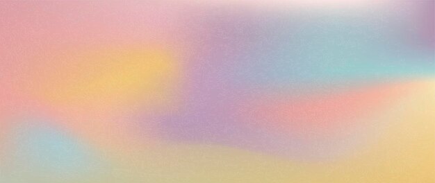 Samenvatting vage gradiëntrasterachtergrond in heldere regenboogkleuren. Kleurrijk glad bannermalplaatje.