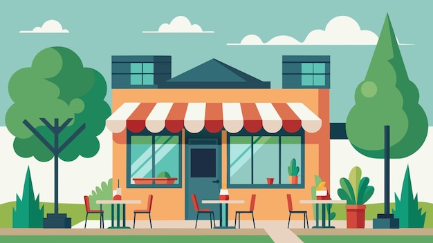 Samenwerken met lokale bedrijven om meer buitenzitplaatsen en groen toe te voegen aan hun winkelfronten.