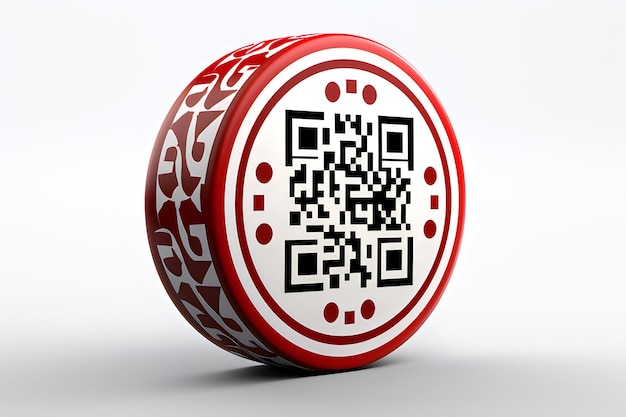 Vector sample qr code icon vector_ ai generated