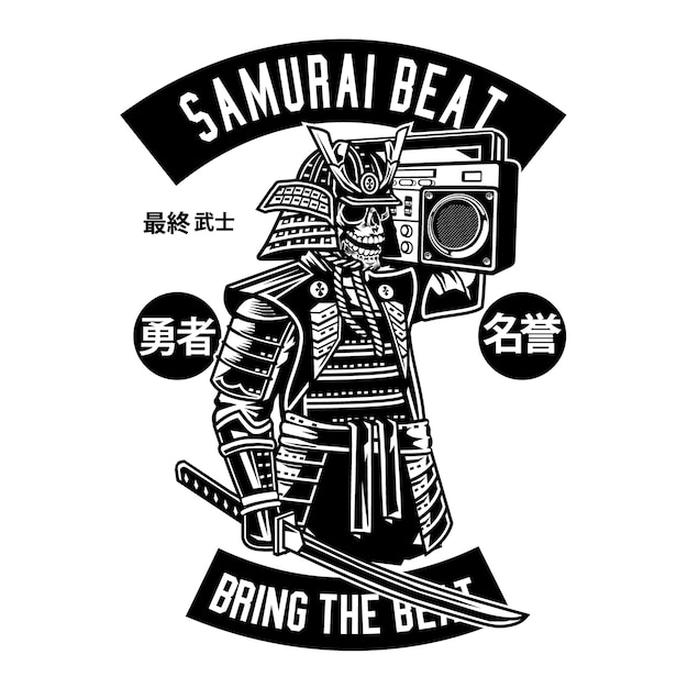Vector samurai beat