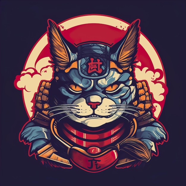 samurai cat