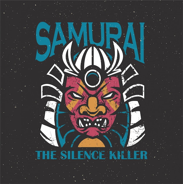 Samurai illustratie