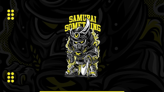 Samurai illustration