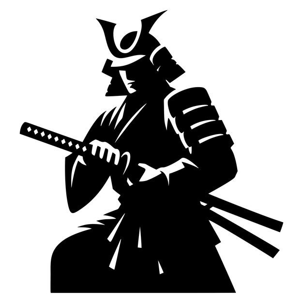 Samurai silhouet