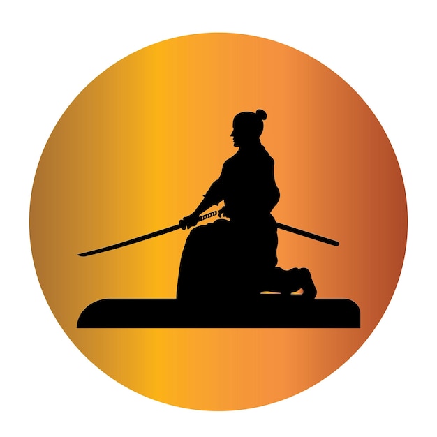 Samurai sword icon