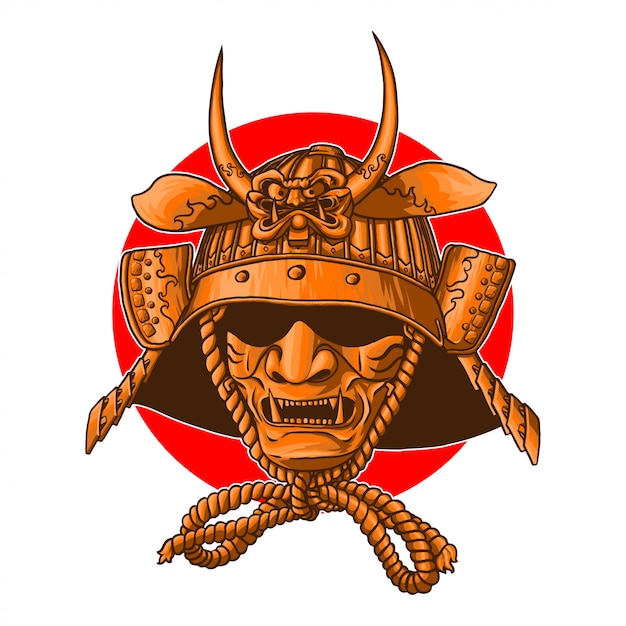 Samurai war helmet